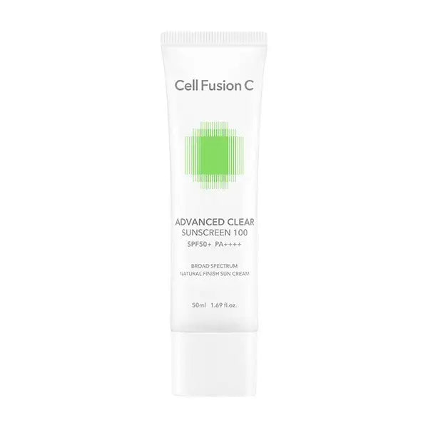 Cell Fusion C Advanced Clear Sunscreen 100 SPF50+/PA++++ 50ml Korean skincare product image 3