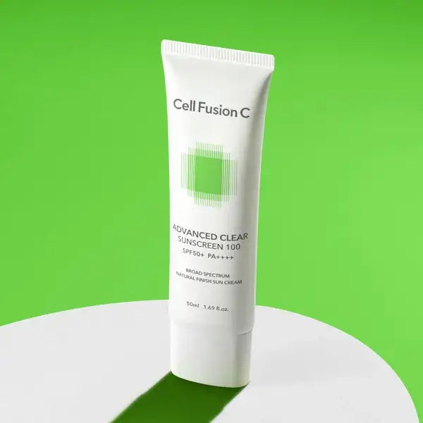 Cell Fusion C Advanced Clear Sunscreen 100 SPF50+/PA++++ 50ml Korean skincare product image 4