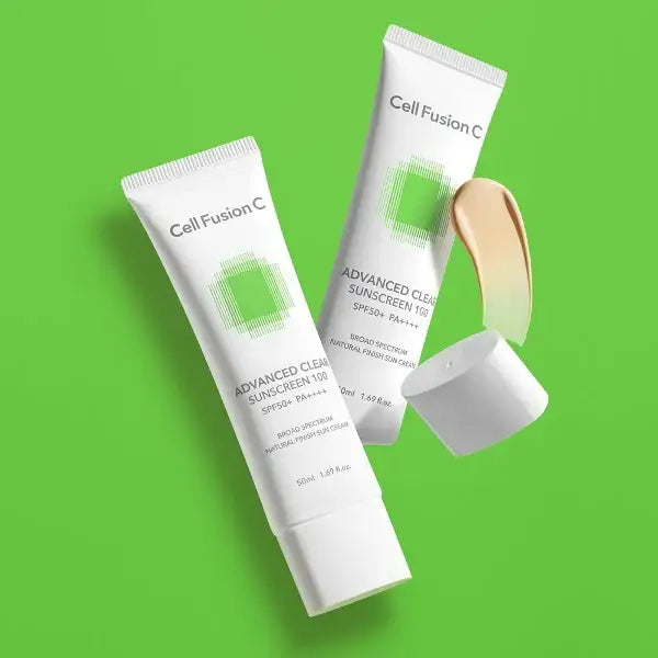 Cell Fusion C Advanced Clear Sunscreen 100 SPF50+/PA++++ 50ml Korean skincare product image 5