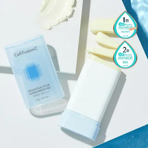 Cell Fusion C Aquatica Stick Sunscreen 100 SPF50+/PA++++ 19g Korean skincare product image 3