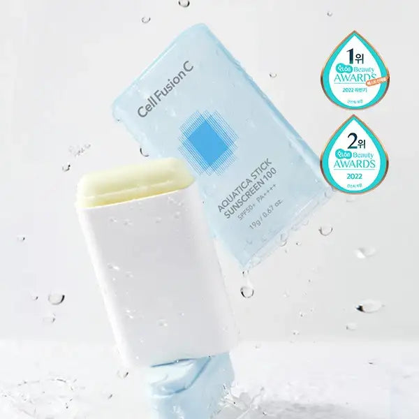 Cell Fusion C Aquatica Stick Sunscreen 100 SPF50+/PA++++ 19g Korean skincare product image 4