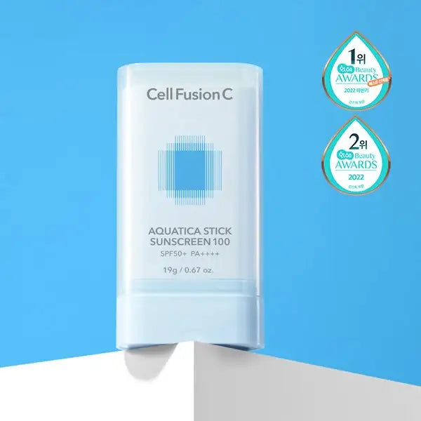 Cell Fusion C Aquatica Stick Sunscreen 100 SPF50+/PA++++ 19g Korean skincare product image 5
