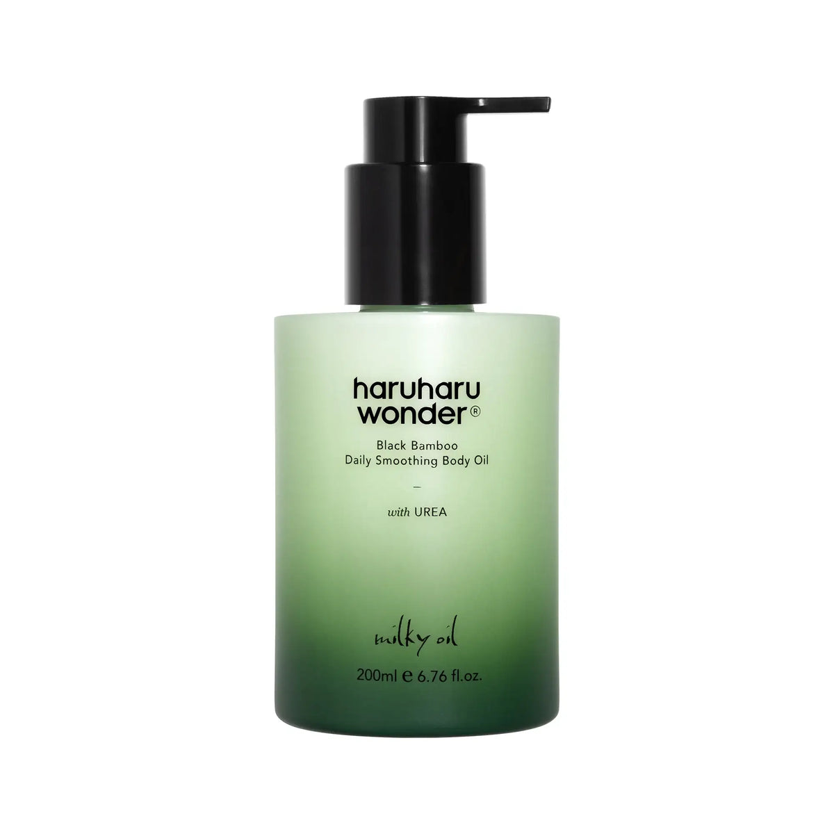 haruharu wonder Black Bamboo Daily Smoothing Body Oil 200ml Korean beauty product image 1