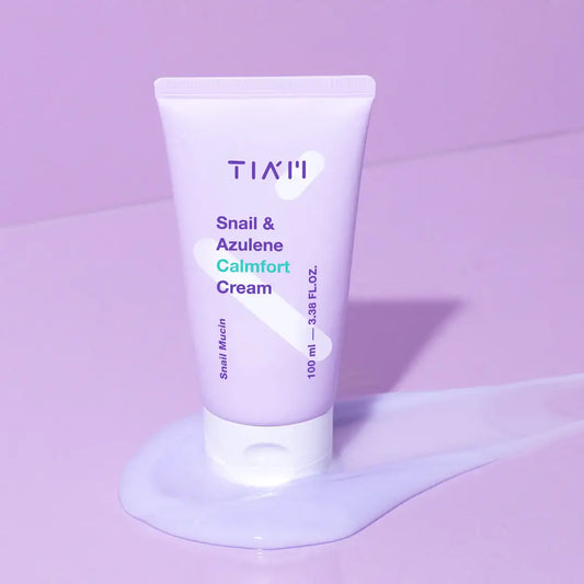 TIAM Snail & Azulene Calmfort Cream 100ml Korean beauty product image 2
