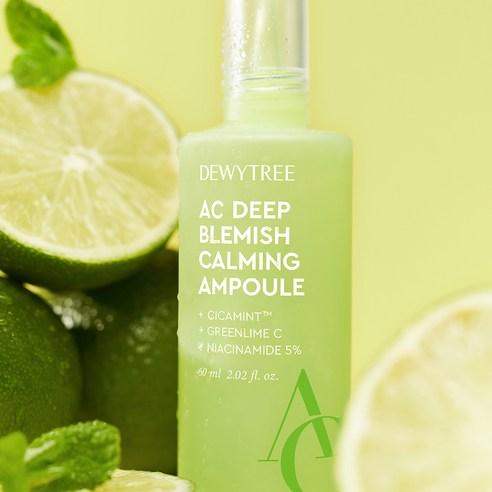 DEWYTREE AC Deep Blemish Calming Ampoule 60ml Korean skincare product image 2