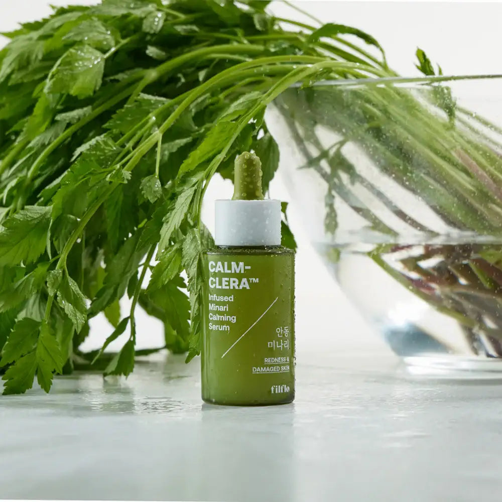 FILFLO Calm-clera Infused Minari Calming Serum 45ml | Soothing Hydration Korean skincare product image 3