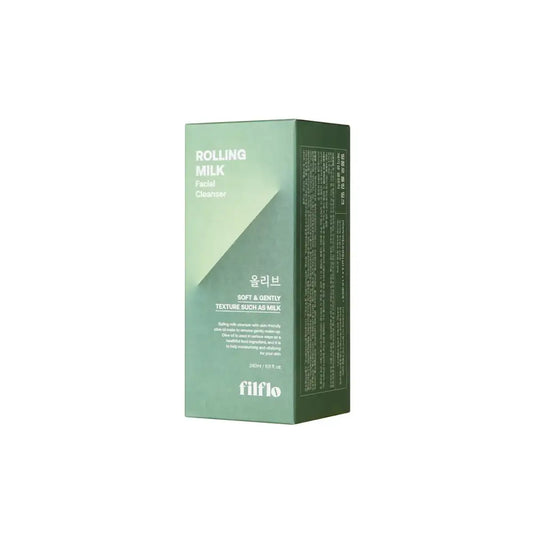 FILFLO Rolling milk facial cleanser 240ml Korean skincare product image 2