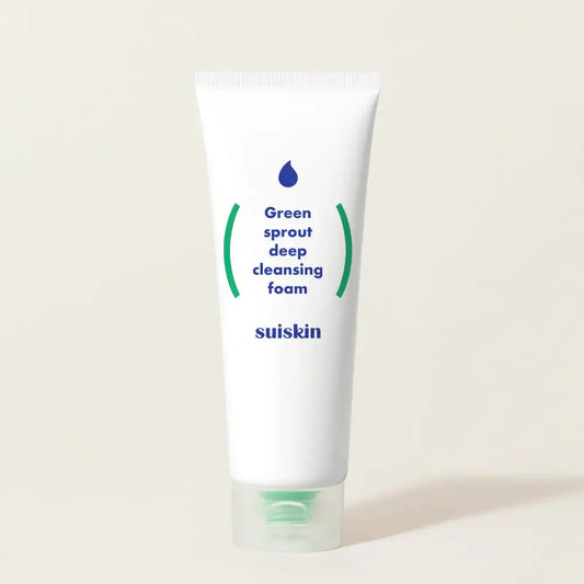SUISKIN Green sprout deep cleansing foam 150ml Korean skincare product view 2