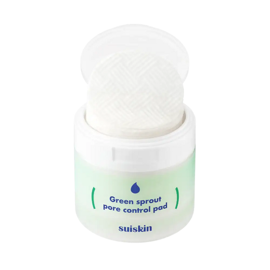 SUISKIN Green sprout pore control pad 70EA Korean skincare product view 2