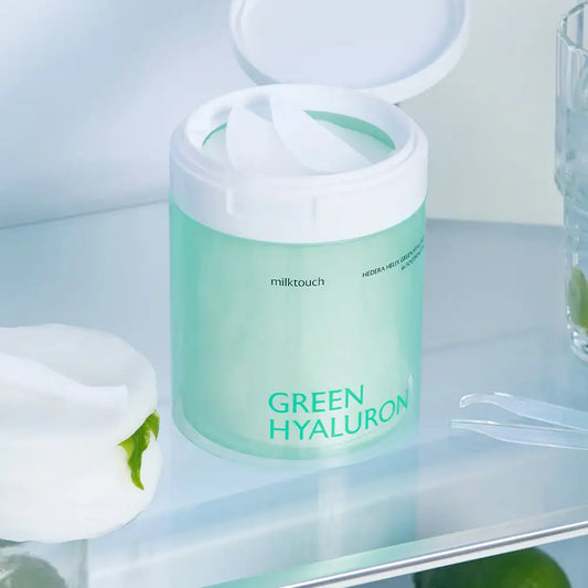 milktouch Hedera Helix Green Hyaluron 6sec Soothing Pad 60pcs Korean beauty product view 2
