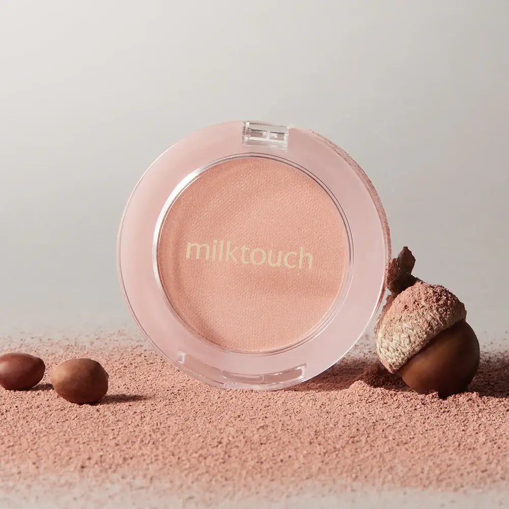 milktouch Tone-On Blusher # 01Toasted Nuts 3g Korean beauty product view 4