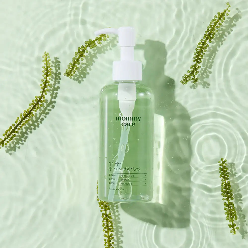 mommycare Sea Grape Cleansing Oil 200ml Korean beauty product view 3