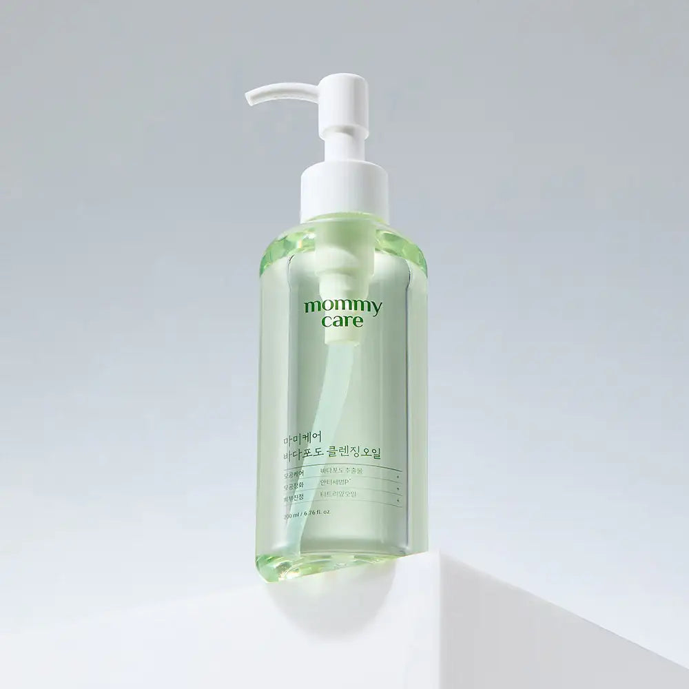 mommycare Sea Grape Cleansing Oil 200ml Korean beauty product view 2