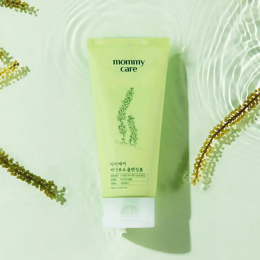 mommycare Sea Grape Cleansing Foam 120ml Korean beauty product view 4