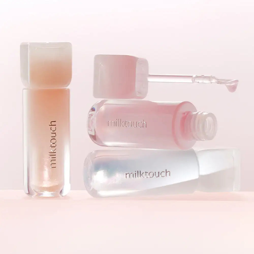 milktouch Dew Stain Sheer Aurora Gloss #01 Honey Dew 4g Korean beauty product view 4