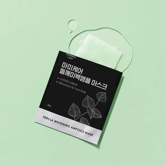 mommycare Perilla Whitening Ampoule Mask 23g*1ea Korean beauty product view 2