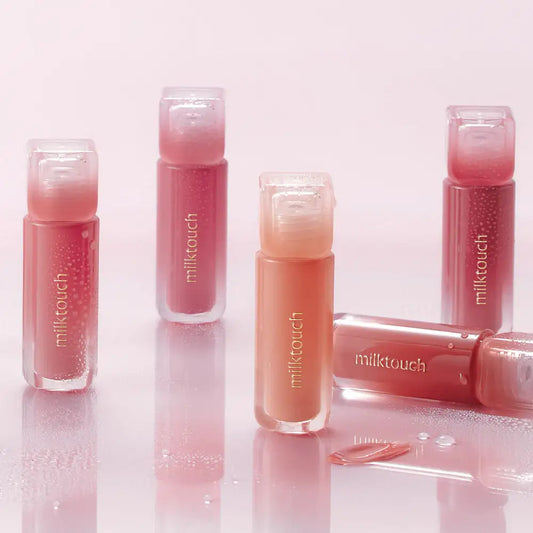 milktouch Dew Stain Sheer Lip Gloss 01 Morning Haze 4g Korean beauty product view 2