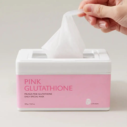 milktouch Prunus Pink Glutathione Daily Special Mask 300ml Korean beauty product view 2