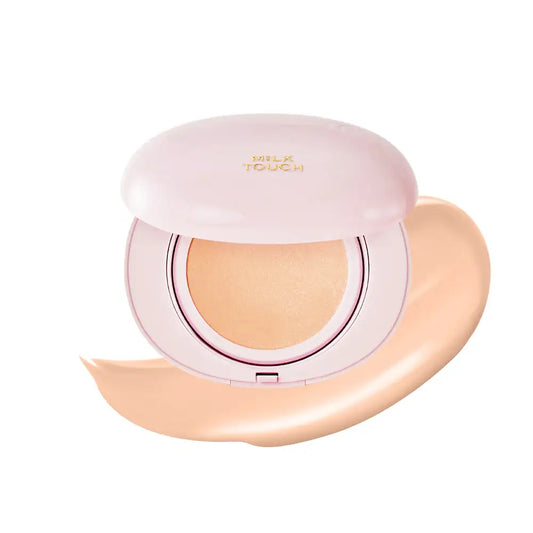 milktouch All-day Skin Fit Milky Glow Cushion #21N Natural Beige 15g Korean beauty product view 2