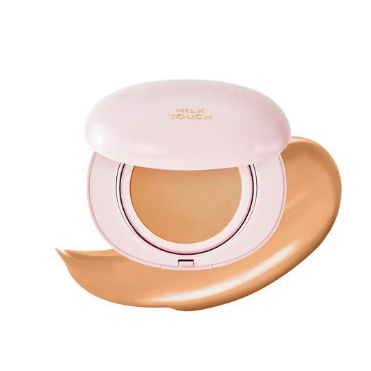 milktouch All-day Skin Fit Milky Glow Cushion #26N Latte 15g Korean beauty product view 2