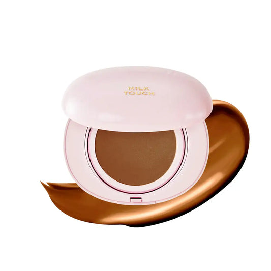 milktouch All-day Skin Fit Milky Glow Cushion #40N Cappuccino 15g Korean beauty product view 2