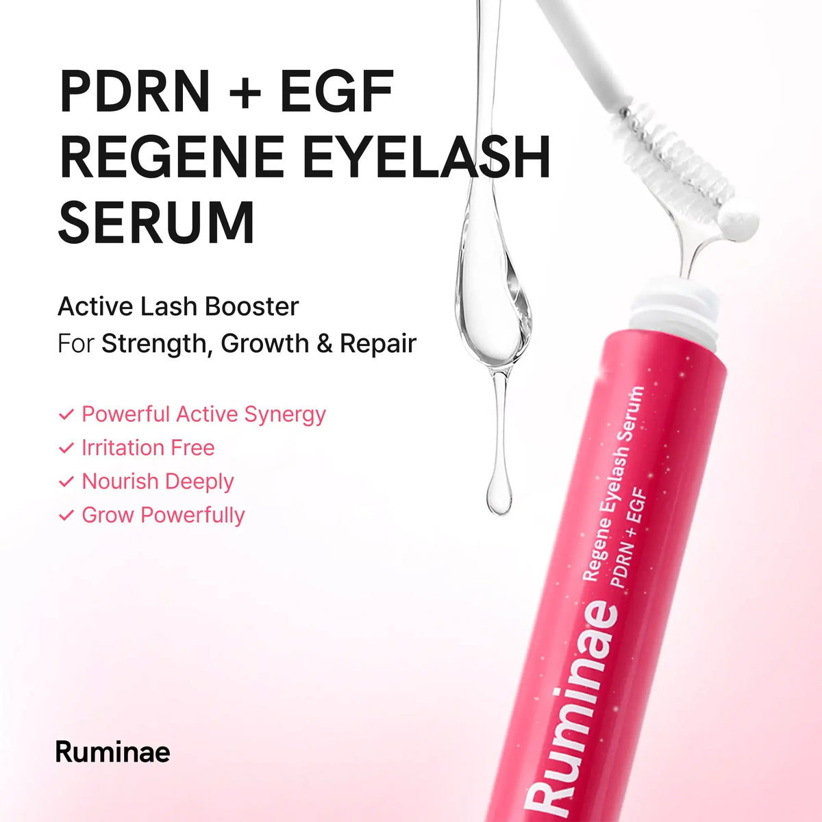 Ruminae Regene Eyelash Serum Korean eye care product view 3