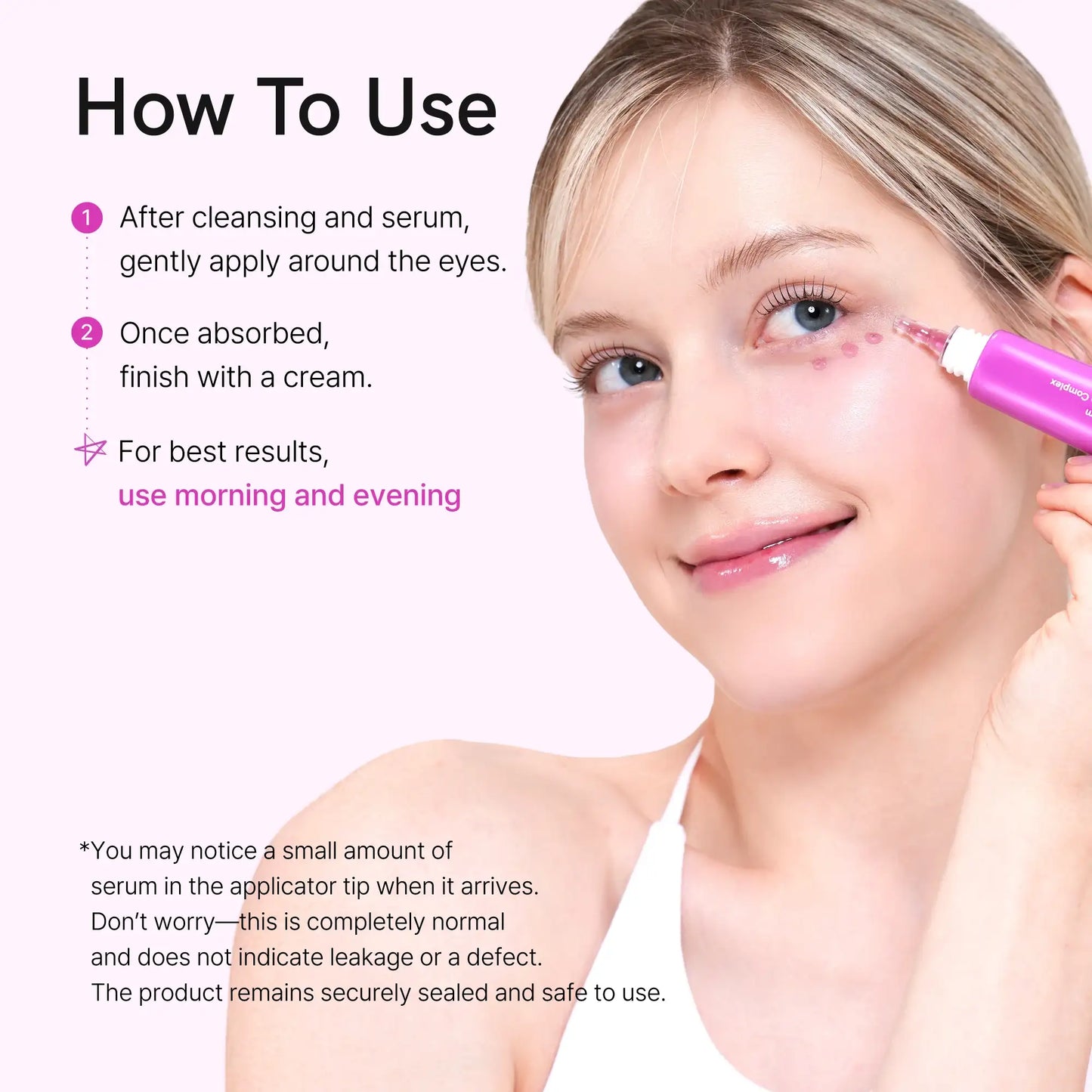 Ruminae Bouncy Eye Serum 30ml | Firming, Plumping & Brightening Korean Eye Care