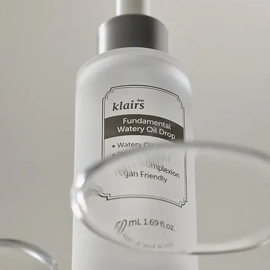 Dear Klairs Fundamental Watery Oil Drop 50ml Korean facial oil serum product image 2