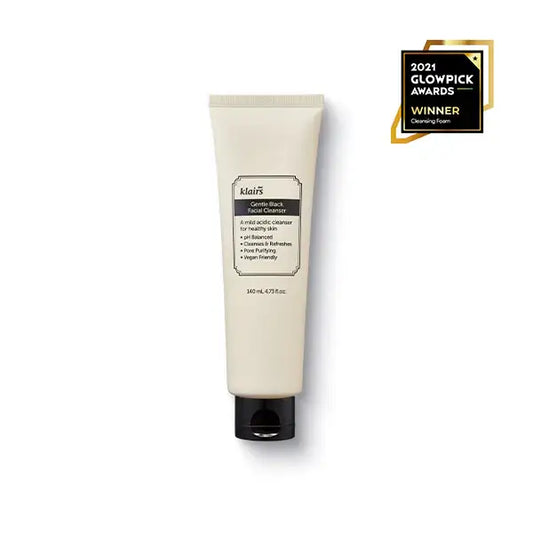 Dear Klairs Gentle Black Facial Cleanser 140ml Korean facial cleanser product image 2