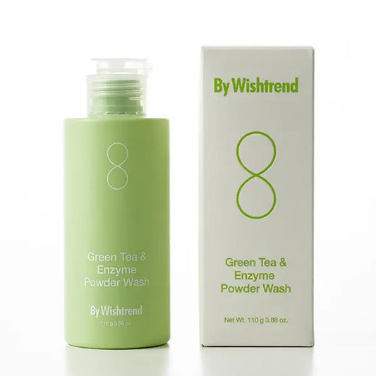 By Wishtrend By Wishtrend Green Tea & Enzyme Powder Wash 110 g Korean skincare product image 2