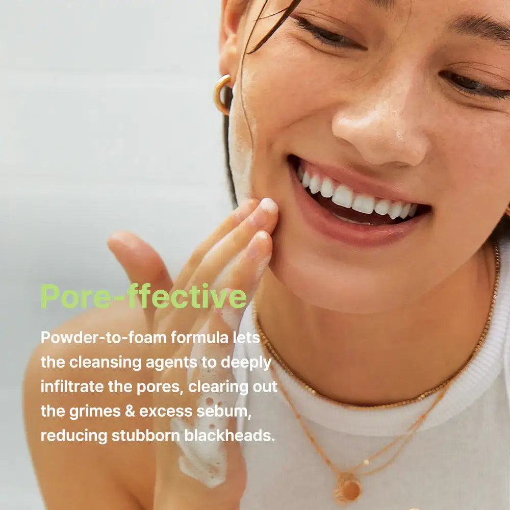 By Wishtrend By Wishtrend Green Tea & Enzyme Powder Wash 110 g Korean skincare product image 7