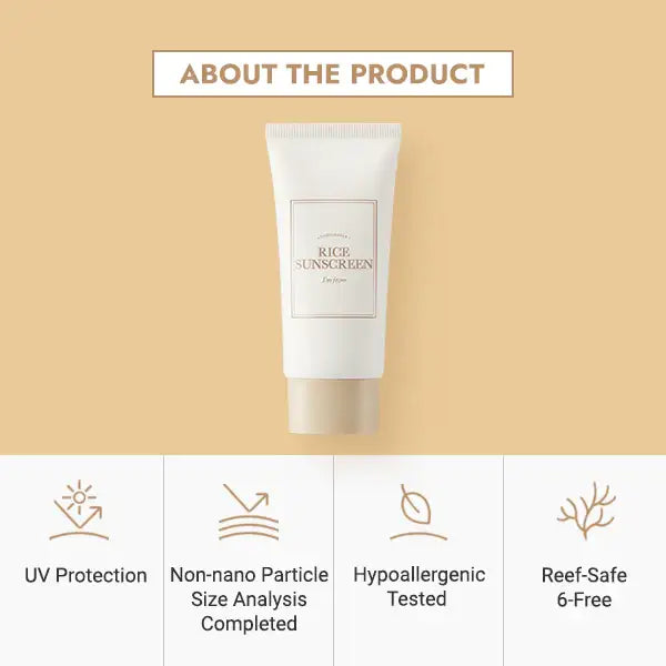 I’m From Rice Sunscreen 50ml Korean beauty product image 3