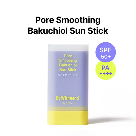 By Wishtrend Pore Smoothing Bakuchiol Sun Stick 18g Korean skincare product image 2