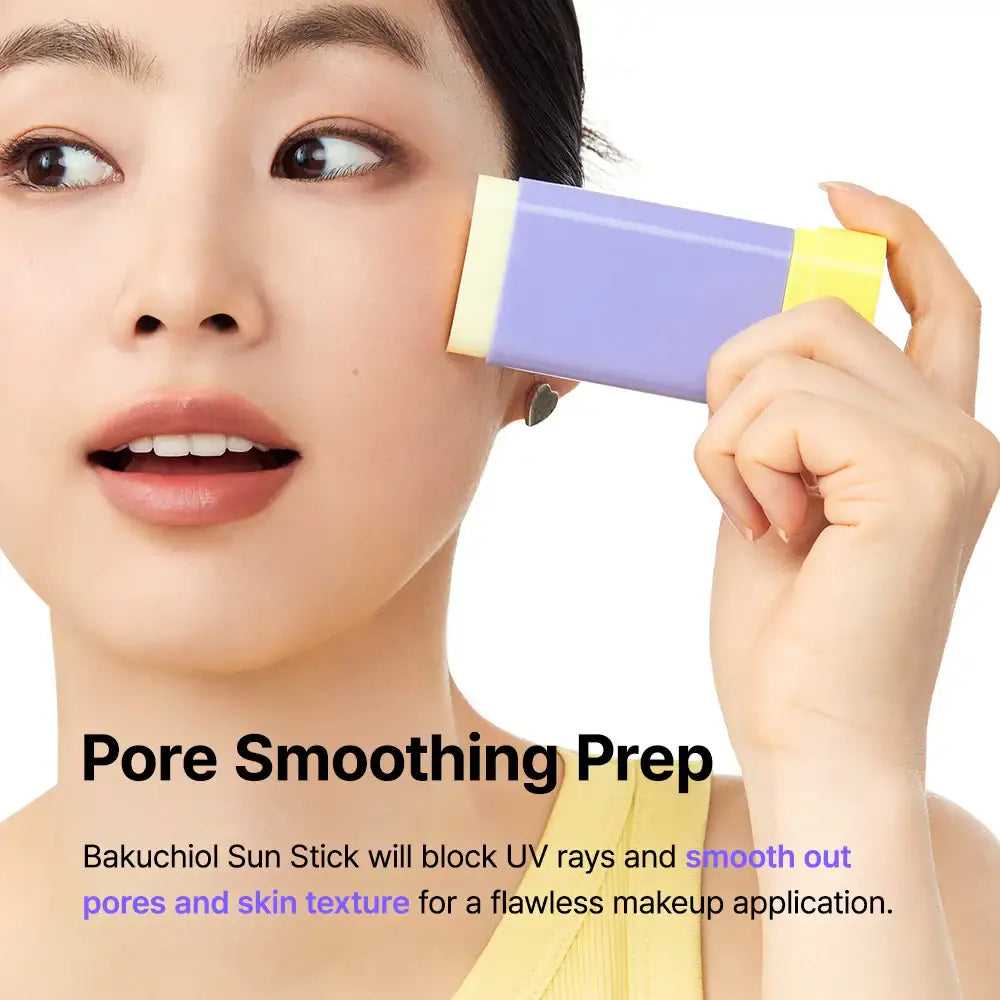 By Wishtrend Pore Smoothing Bakuchiol Sun Stick 18g Korean skincare product image 6