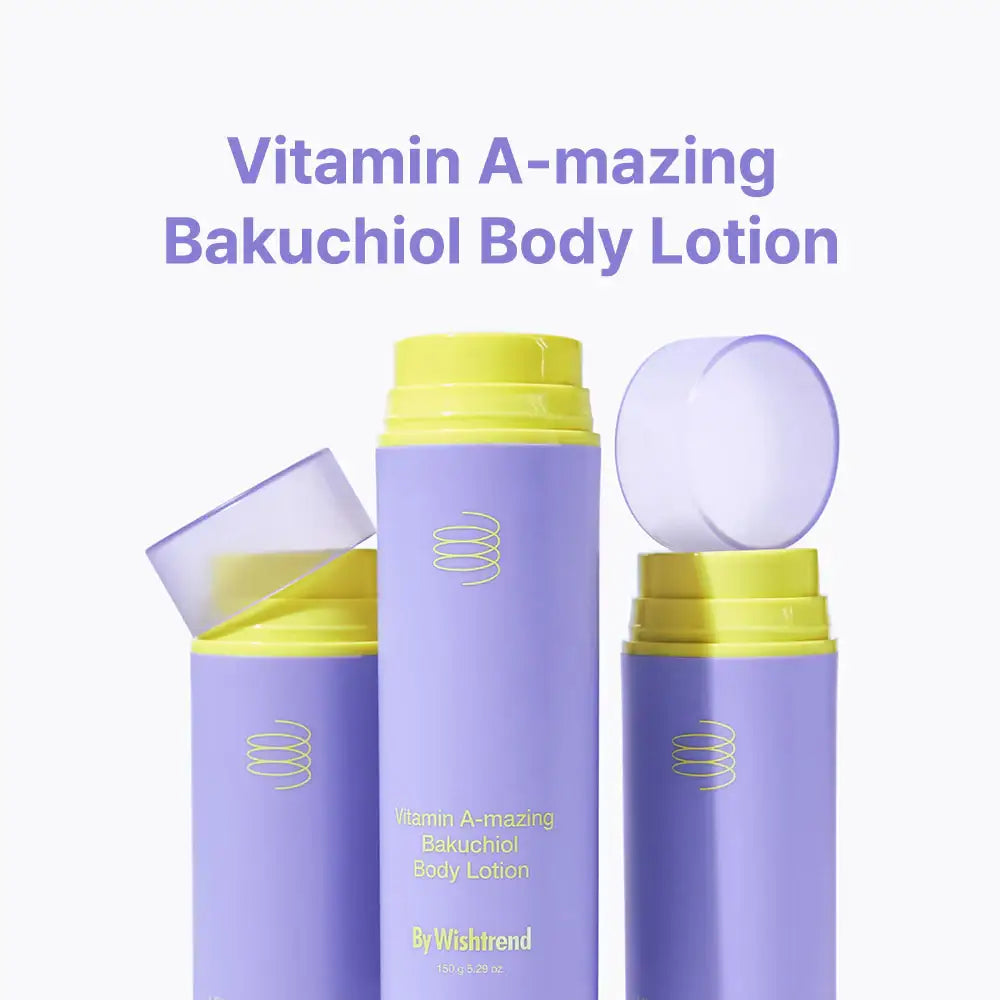 By Wishtrend Vitamin A mazing Bakuchiol Body Lotion 150g Korean skincare product image 4