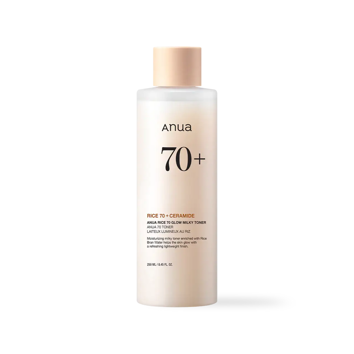 Anua Rice 70 Glow Milky Toner 250ml — Toner — product view