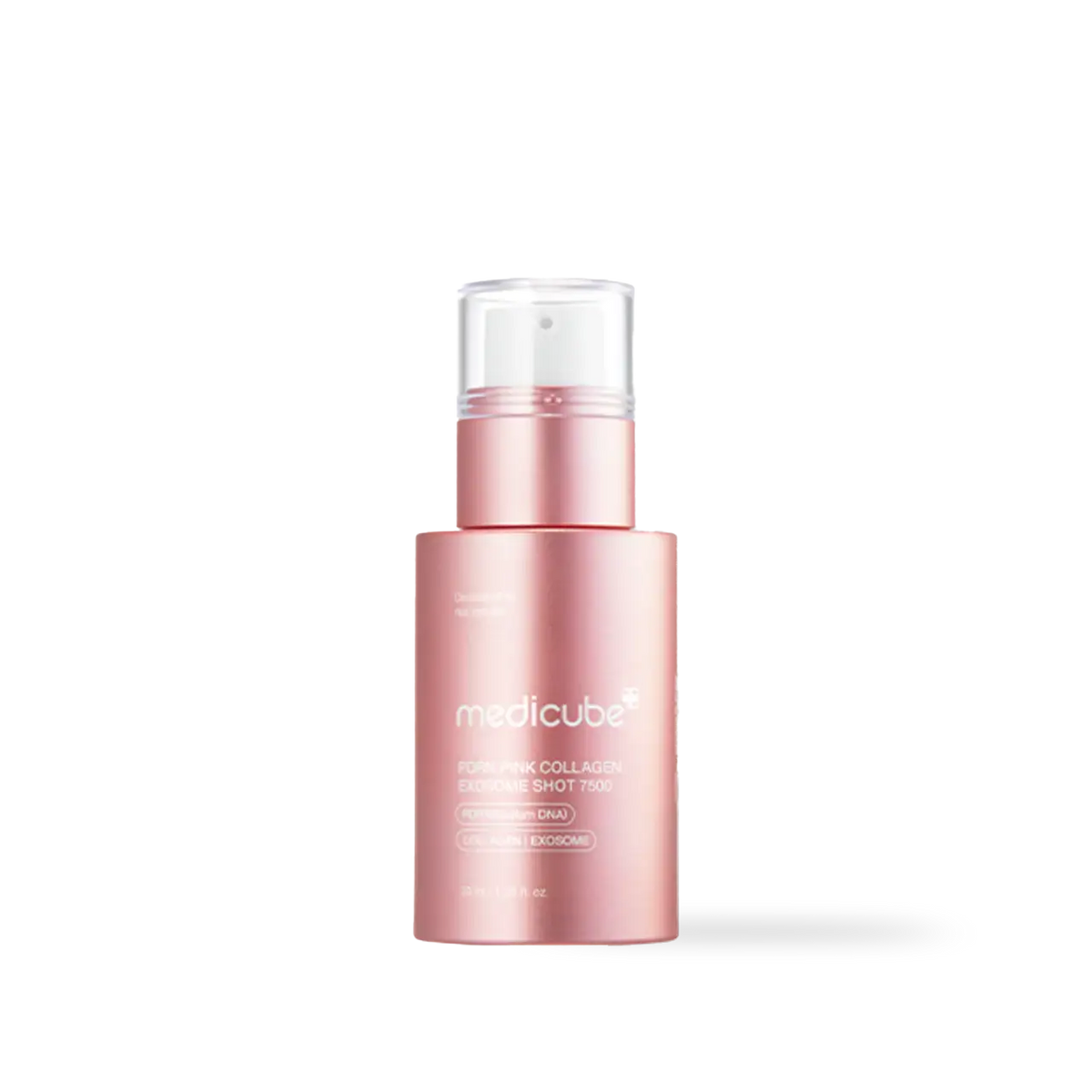 Medicube PDRN Pink Collagen exosome shot ampoule 7500 30ml Korean skincare product view 1