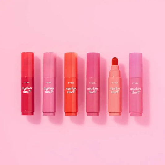 Etude House Dear Darling Marker Tint 3.5g #01 Raspberry Pop Korean beauty product image 2