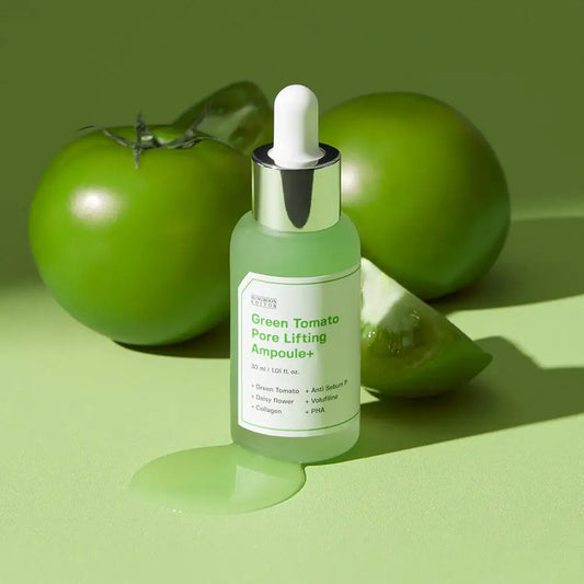 SUNGBOON EDITOR Green Tomato Pore Lifting Ampoule 30ml Korean skincare product image 2