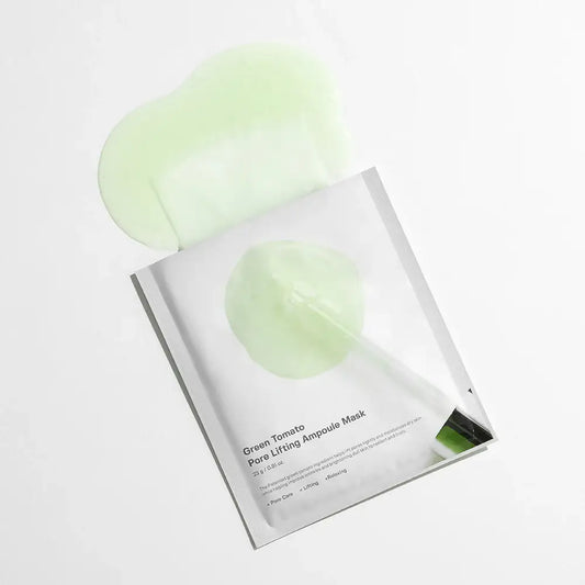 SUNGBOON EDITOR Green Tomato Pore Lifting Ampoule Mask 23g*10pcs Korean skincare product image 2