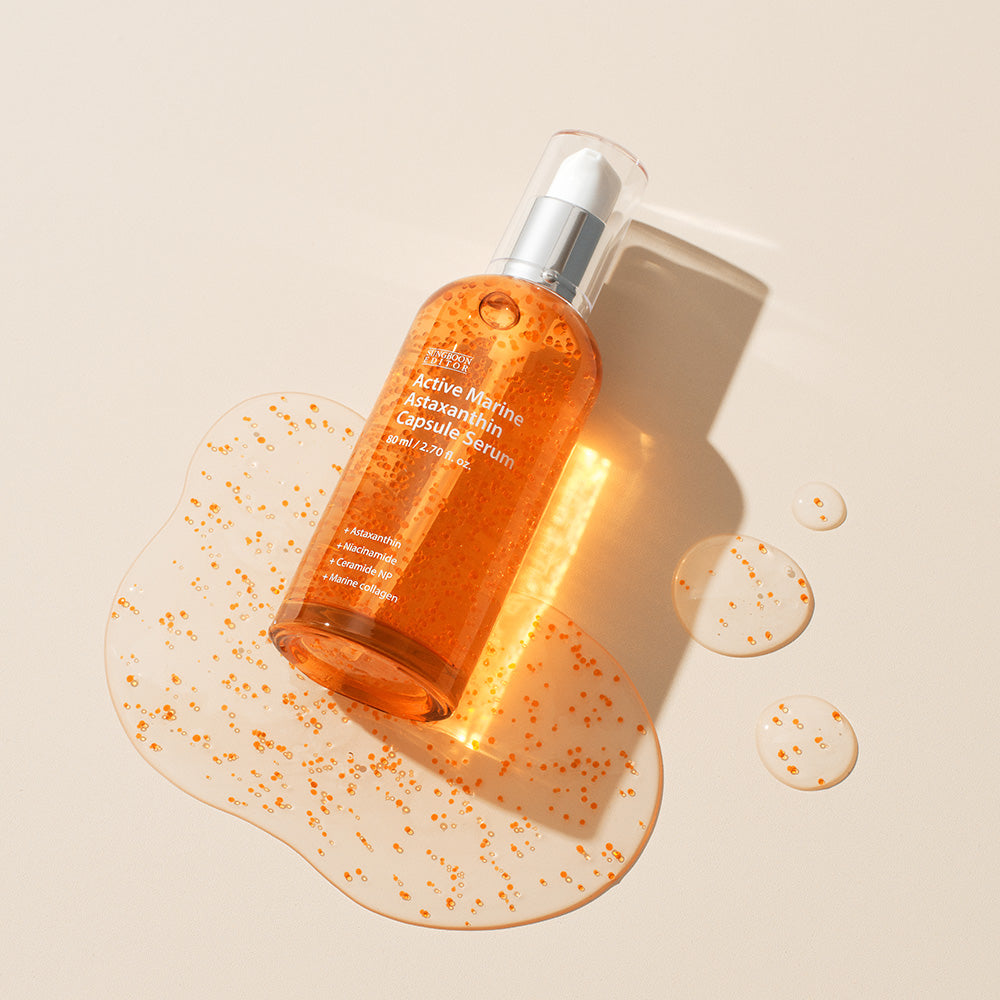 SUNGBOON EDITOR Active Marine Astaxanthin Capsule Serum 80ml Korean skincare product image 3