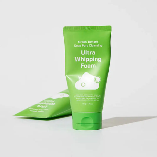 SUNGBOON EDITOR Green Tomato Deep Pore Cleansing Ultra Whipping Foam 120g Korean skincare product image 2