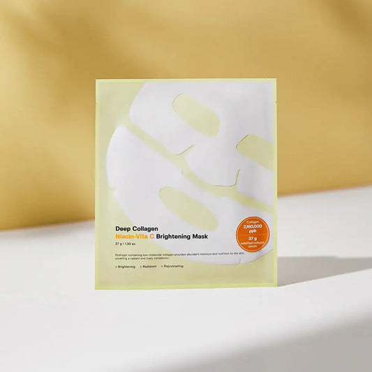 SUNGBOON EDITOR Deep Collagen Niacin Vita C Brightening Mask 37g*4ea Korean skincare product image 2