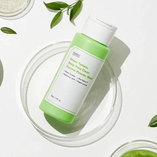 SUNGBOON EDITOR Green Tomato Deep Pore Clean Enzyme Powder Wash 50g Korean skincare product image 2