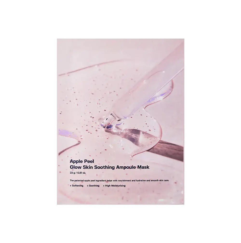 SUNGBOON EDITOR Apple Peel Glow Skin Soothing Ampoule Mask 23ml*10ea Korean skincare product image 1