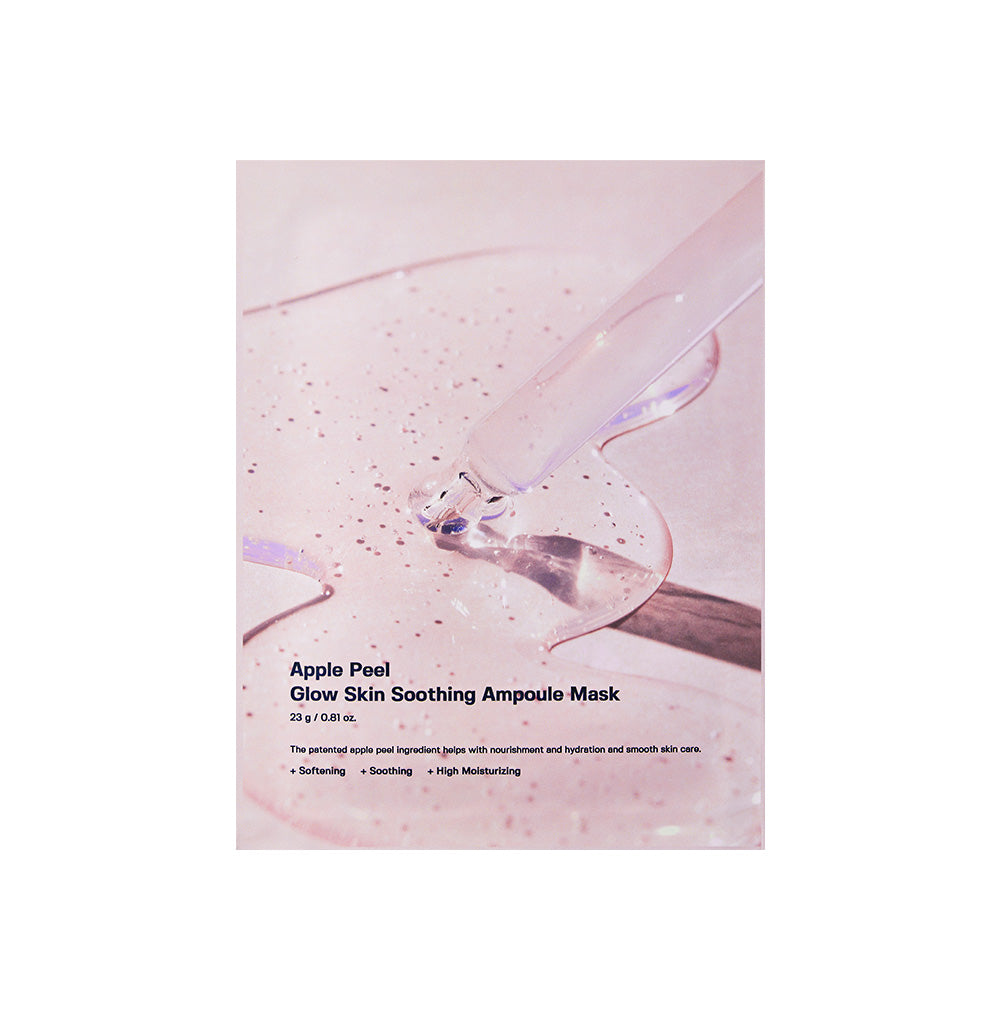 SUNGBOON EDITOR Apple Peel Glow Skin Soothing Ampoule Mask 23ml*1ea Korean skincare product image 1