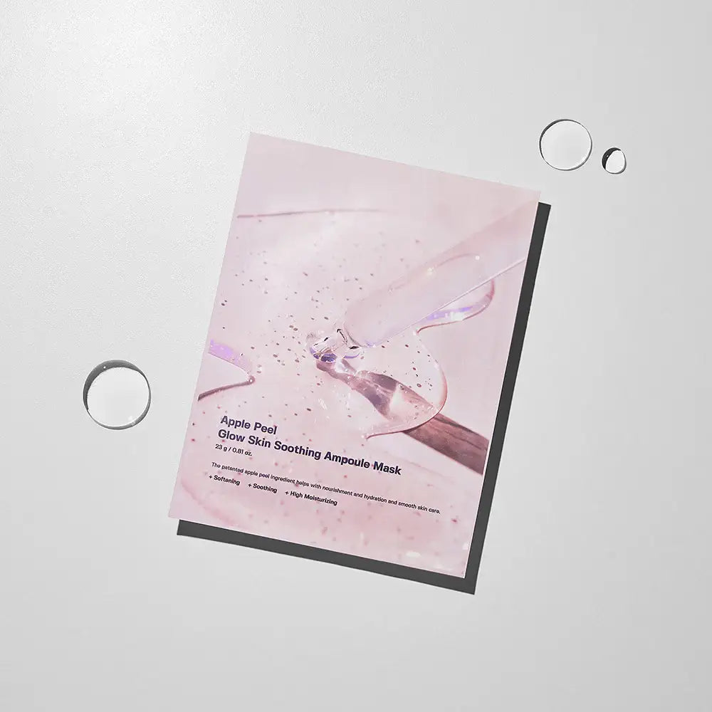 SUNGBOON EDITOR Apple Peel Glow Skin Soothing Ampoule Mask 23ml*1ea Korean skincare product image 2