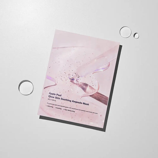 SUNGBOON EDITOR Apple Peel Glow Skin Soothing Ampoule Mask 23ml*1ea Korean skincare product image 2