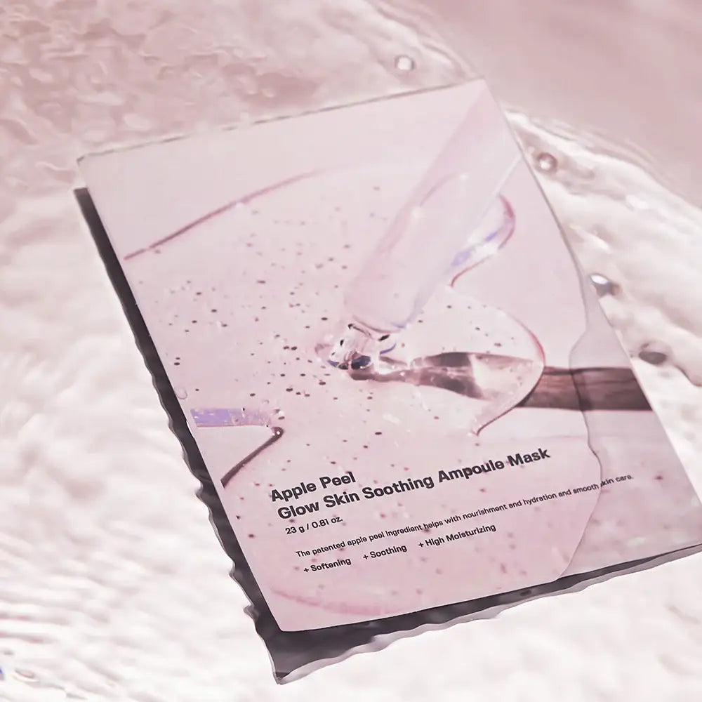 SUNGBOON EDITOR Apple Peel Glow Skin Soothing Ampoule Mask 23ml*1ea Korean skincare product image 3
