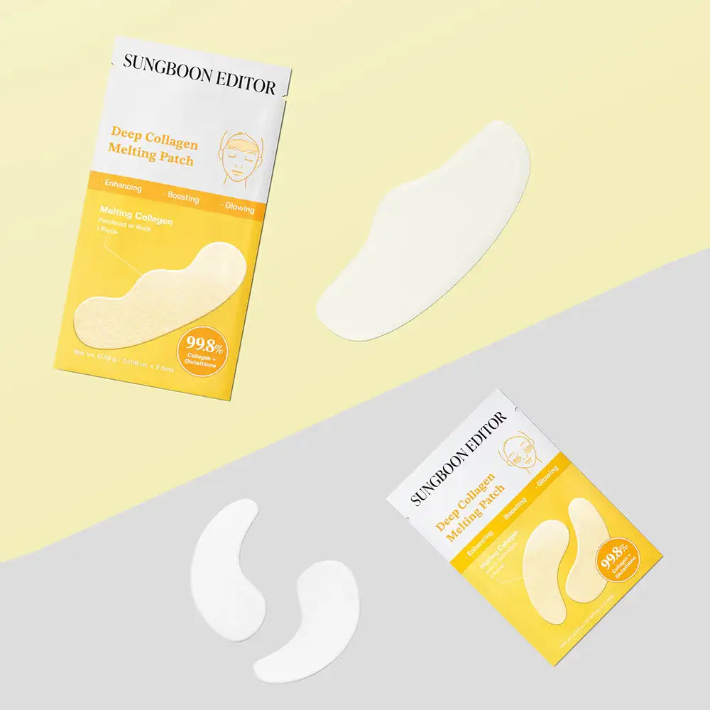 SUNGBOON EDITOR Deep Collagen Melting Patch 6pcs Korean skincare product image 3